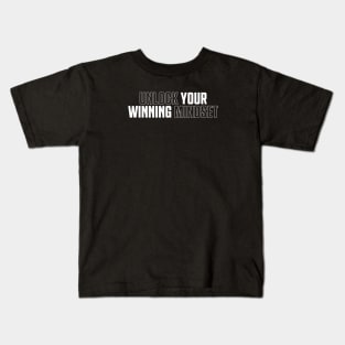 Unlock Your Winning Mindset Kids T-Shirt